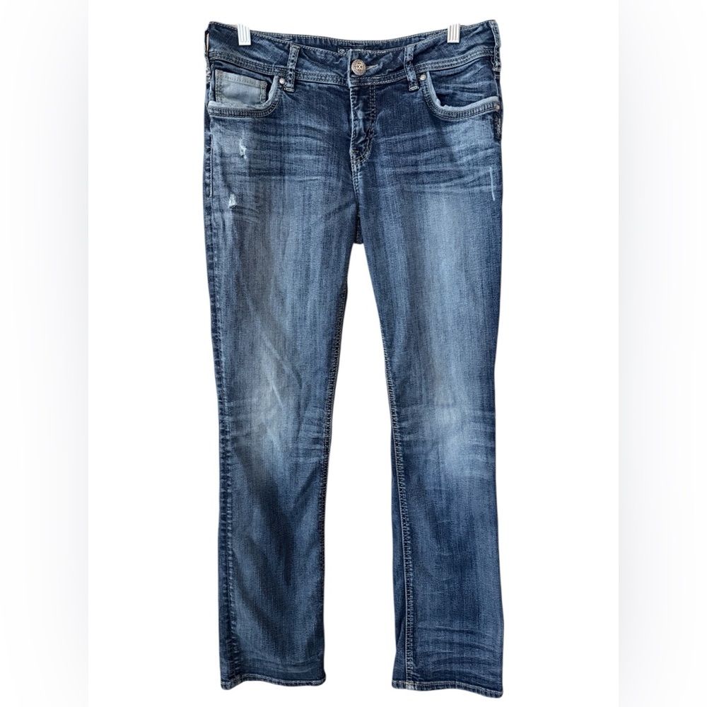 Silver Jeans Suki Mid Rise Straight Leg women’s size 31 x 32